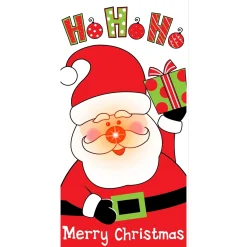 Santa Light Up Door Cover