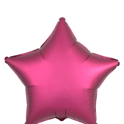 Satin Star Balloon, 19in, Assorted Colors