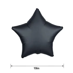 Satin Star Balloon, 19in, Assorted Colors