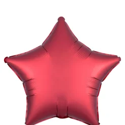 Satin Star Balloon, 19in, Assorted Colors