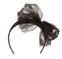 80s Black Headband
