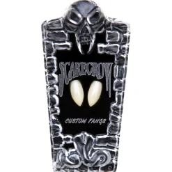 Scarecrow™ Classic Deluxe Vampire Fang Set, 18mm, 2pc