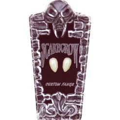 Scarecrow™ Small Deluxe Vampire Fang Set, 14mm, 2pc