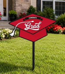 School Spirit Yard Sign, 13.25in x 20in, Assorted Colors