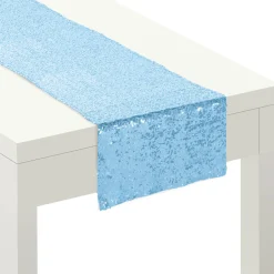 Sequin Table Runner, 13in x 72in - Oh Baby!, Assorted Colors