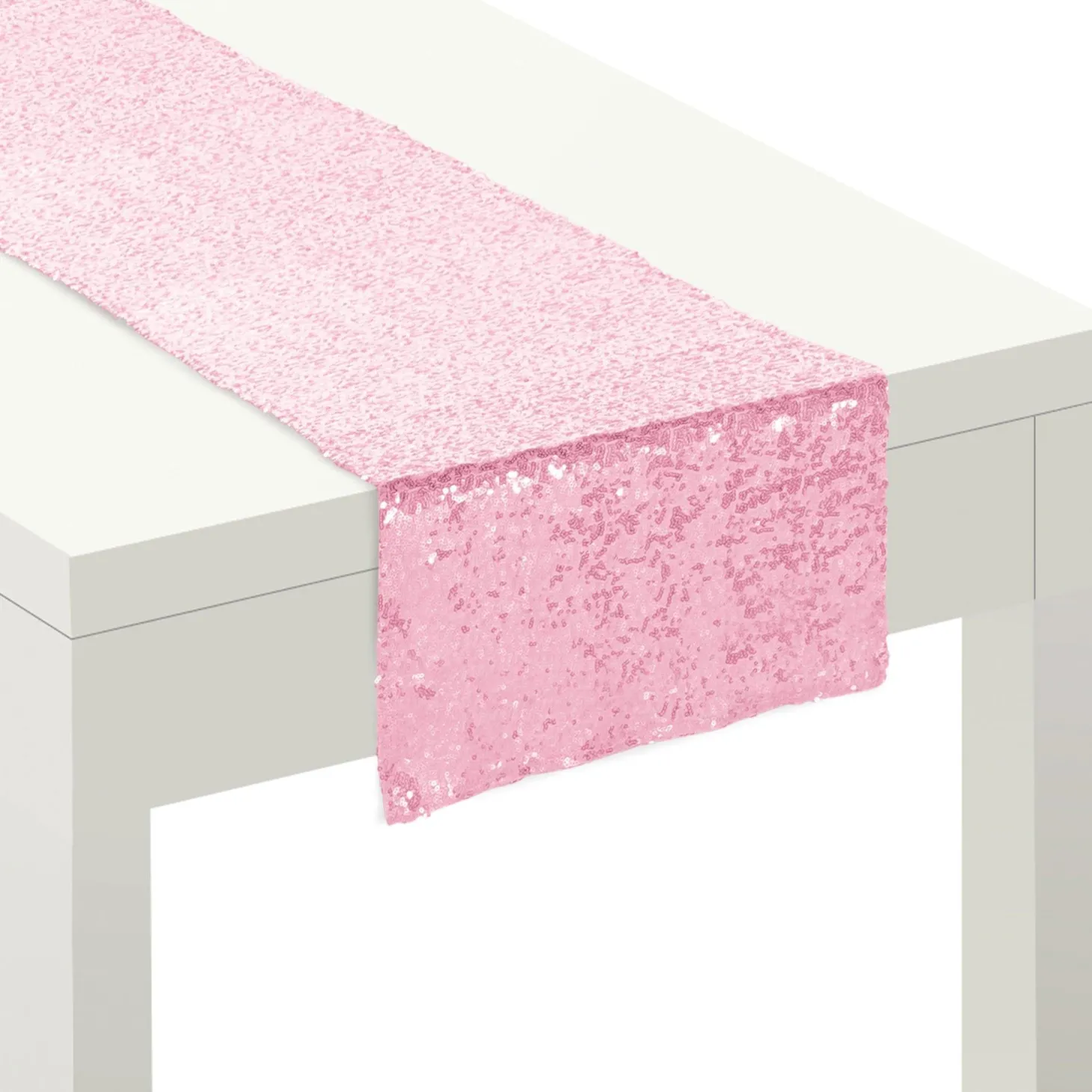 Sequin Table Runner, 13in x 72in - Oh Baby!, Assorted Colors