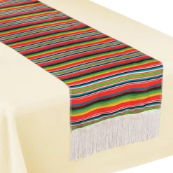 Serape Striped Table Runner
