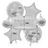 Sesame Street Birthday Foil Balloon Bouquet, 5pc