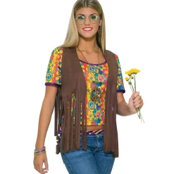 Sexy Hippie Fringe Vest – Adult