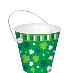 Shamrock Metal Pail