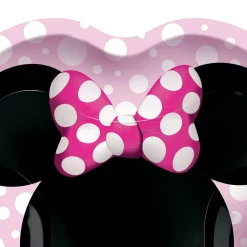 Shaped Minnie Mouse Forever Lunch Plates, 8ct