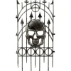 Silver Skull Fence