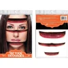 Sliced Face Tattoos, 2ct