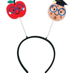 Smart Cookie Headband with Apple & Graduation Cookie