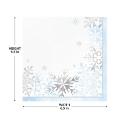 Snowlace Napkins, 16ct (Lunch or Beverage), Assorted Options