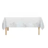 Snowlace Plastic Tablecover, 54 x 102in