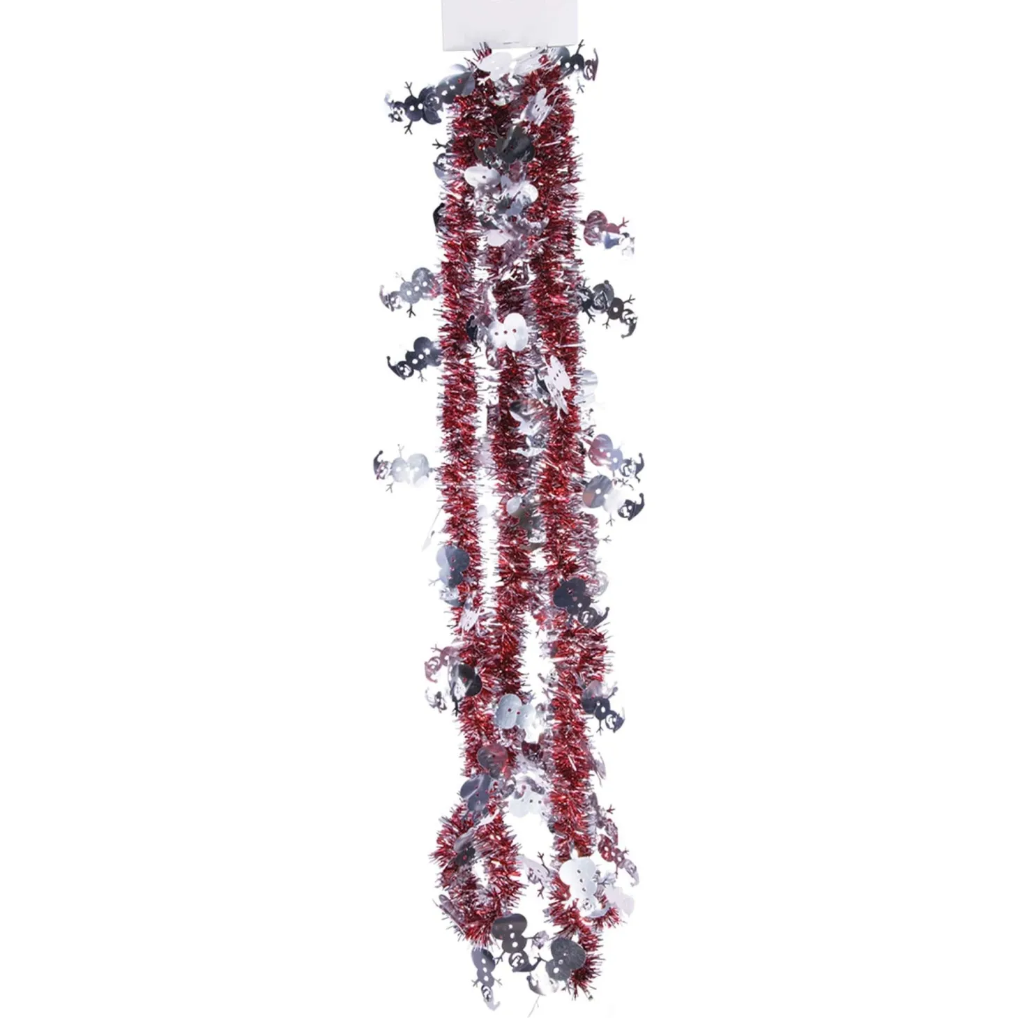 Snowman Tinsel Garland