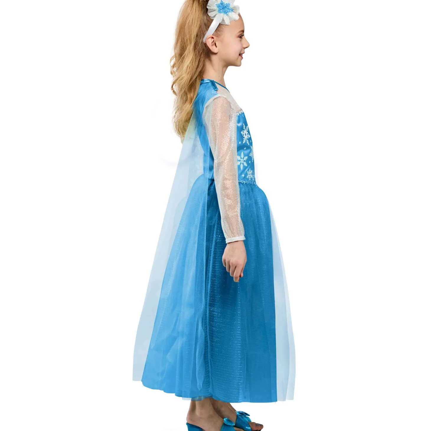 Snow Princess Costume Dress for Girls