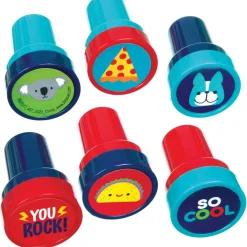 So Cool Self-Inking Stampers 12ct – Fun Craft Party Favors