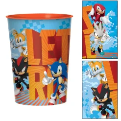 Sonic the Hedgehog Plastic Favor Cup, 16oz