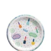 Spa Party Paper Dessert Plates, 7in, 8ct