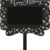 Sparkling Celebration Happy Birthday Blank Yard Sign