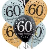 Sparkling Celebration 60 Latex Balloons, 15ct