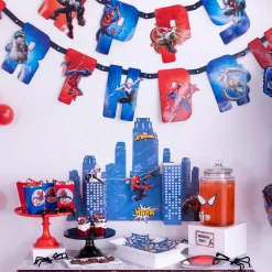 Spider-Man Webbed Wonder Add an Age Birthday Banner Set, 10ft