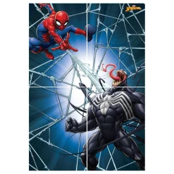 Spider-Man Webbed Wonder Scene Setter, 55.6in x 80.2in, 4pc
