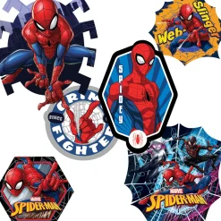 Spider-Man Webbed Wonder Swirl Decorations 12ct