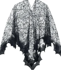 Spider Web Poncho