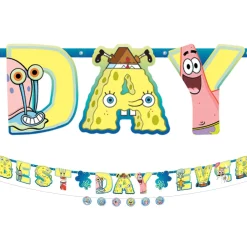 SpongeBob SquarePants Letter Banner with Accent Banner, 10.5ft