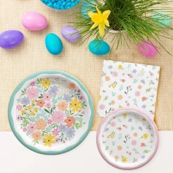 Springtime Blooms Paper Plates, 8ct, Assorted Options