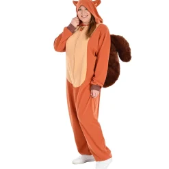 Squirrel Zipsters Plus Size Costume – Adult