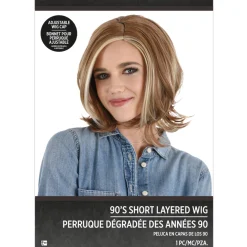 90s Short Layered Wig