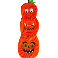 Stacked Pumpkin Crinkle Dog Toy