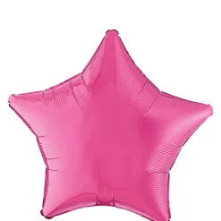 Star Foil Balloon, 19in, Assorted Colors