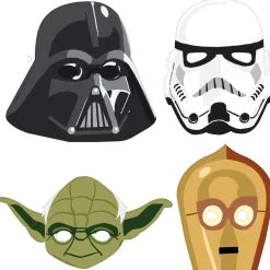 Star Wars Galaxy of Adventures Cardstock Face Masks, 8ct