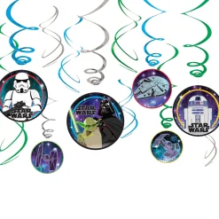 Star Wars Galaxy of Adventures Swirl Decorations, 12ct