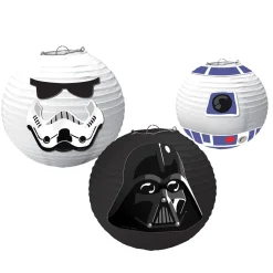 Star Wars Galaxy of Adventures Paper Lanterns, 3ct