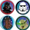 Star Wars Galaxy of Adventures Rubber Bounce Balls, 1.6in, 4ct