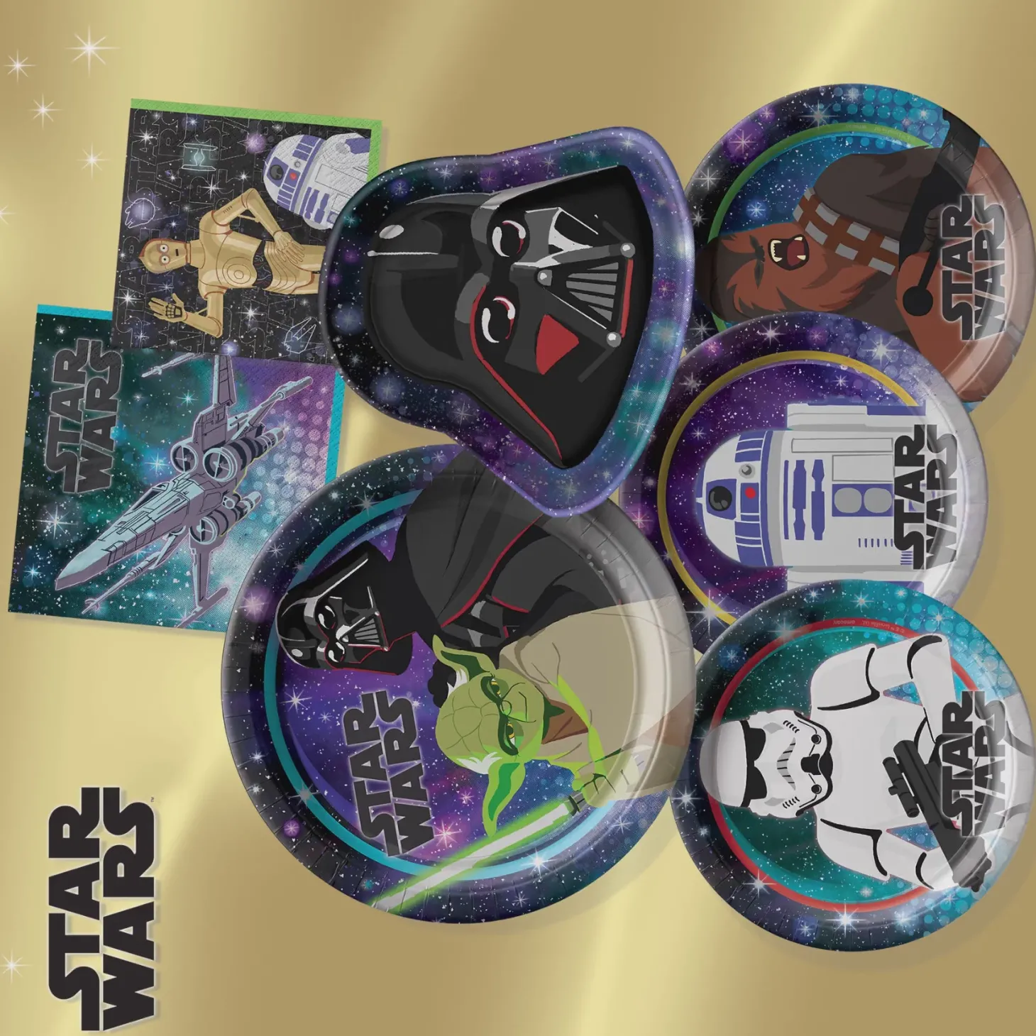 Star Wars Galaxy of Adventures Paper Plates, 8ct, Assorted Options