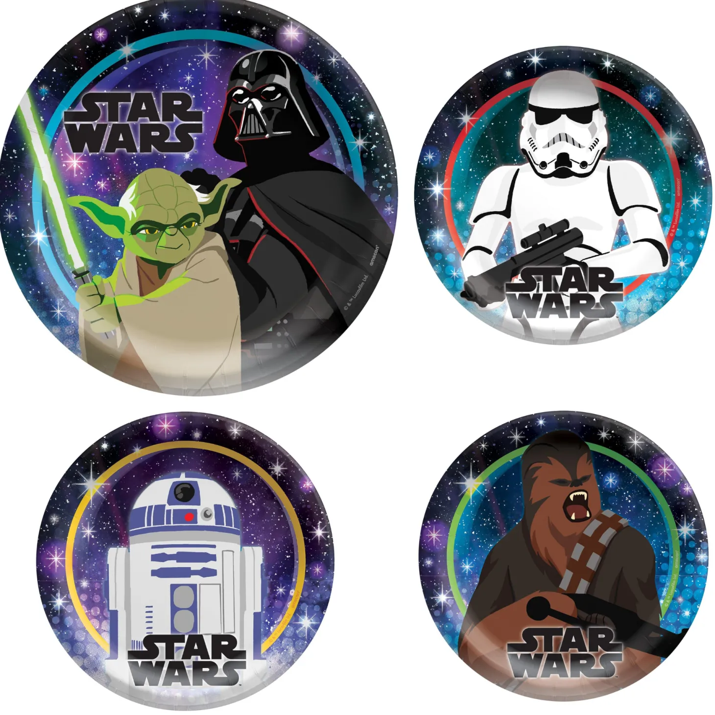 Star Wars Galaxy of Adventures Paper Plates, 8ct, Assorted Options