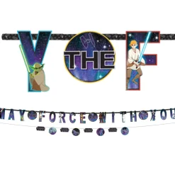 Star Wars Galaxy of Adventures May the Force Be With You Banners, 2ct