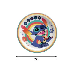 Stitch Aloha Dessert Plates, 7in, 8ct - Disney Lilo & Stitch