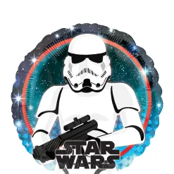 Stormtrooper Foil Balloon, 18in - Star Wars Galaxy of Adventures