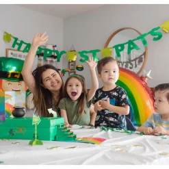 St. Patrick's Day Cardstock & Plastic Leprechaun Trap Kit, 20pc