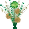 St. Patrick's Day Pom-Pom Foil & Plastic Spray Centerpiece, 18in