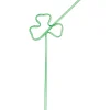St. Patrick's Day Shamrock Straw, 11in