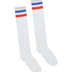 Stripe Athletic Knee-High Socks, Assorted Colors